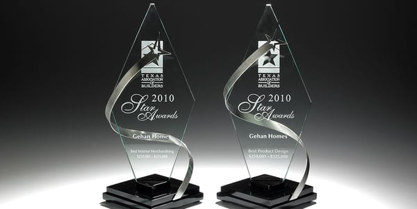 Gehan Homes Receives 2010 Volume Builder Award